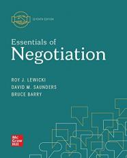 Loose-Leaf for Essentials of Negotiation 7th