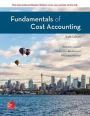 Fundamentals of Cost Accounting 6th