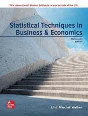 Statistical Techniques in Business and Economics 18th
