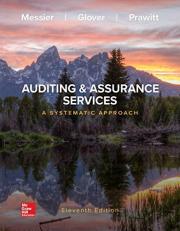 Loose-Leaf for Auditing & Assurance Services: a Systematic Approach 11th