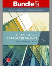 GEN COMBO LOOSELEAF ESSENTIALS of CORPORATE FINANCE; CONNECT Access Card 10th