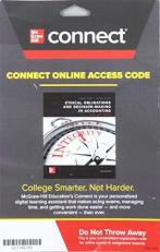 Connect Access Card for Ethical Obligations and Decision-Making in Accounting: Text and Cases 5th