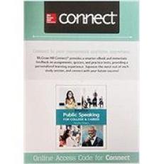 Connect Online Access for Public Speaking for College & Career 12th