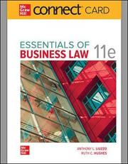Essentials of Business Law - Connect Access Access Card 11th