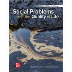 Social Problems and the Quality of Life 