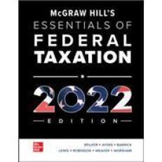 Connect Online Access for McGraw-Hill's Essentials of Federal Taxation 2022 Edition 13th