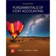 Connect Online Access for Fundamentals of Cost Accounting 7th