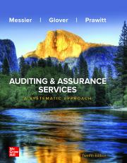 Auditing And Assurance Services 12th