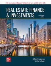 Real Estate Finance and Investments 17th