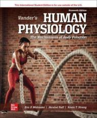 ISE Vander's Human Physiology 16th
