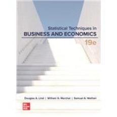 Statistical Techniques in Business and Economics 