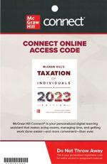 Taxation of Individuals - Connect Access Access Card 23rd