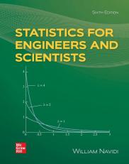 Statistics for Engineers and Scientists 6th