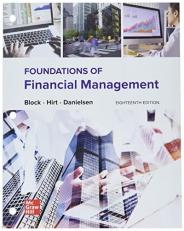 Loose Leaf for Foundations of Financial Management 18th