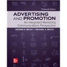 Advertising and Promotion : An Integrated Marketing Communications Perspective 