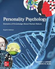 Personality Psychology: Domains of Knowledge About Human Nature 8th