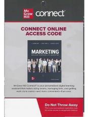 Connect Access Code Card for Marketing, 4th edition
