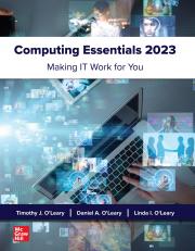 Computing Essentials 2023: Comp 23rd