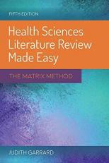 Health Sciences Literature Review Made Easy the Matrix Method with Access 5th