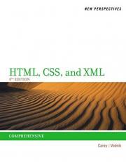 New Perspectives on HTML, CSS, and XML, Comprehensive 4th