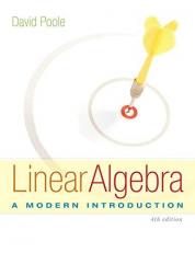 Linear Algebra : A Modern Introduction 4th