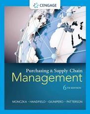 Purchasing and Supply Chain Management 6th