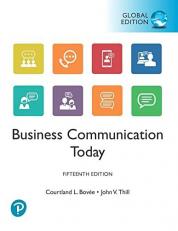 Business Communication Today 15th