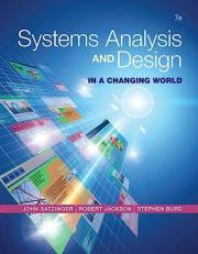 Systems Analysis and Design in a Changing World 7th