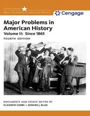 Major Problems in American History, Volume II 4th