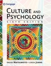 Culture and Psychology 6th