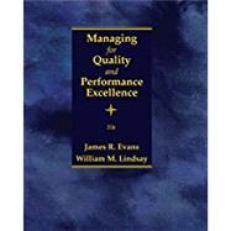 Managing for Quality and Performance Excellence 10th