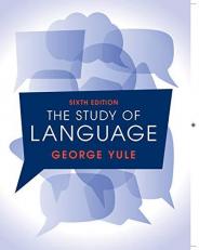 The Study of Language 6th