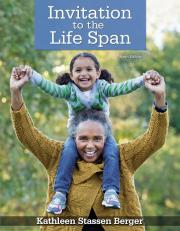 Invitation to the Life Span 4th