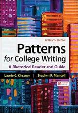 Patterns for College Writing : A Rhetorical Reader and Guide 15th