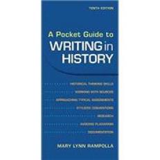 Pocket Guide To Writing In History 10th