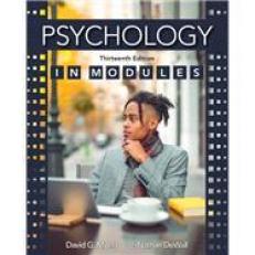 Psychology In Modules 13th