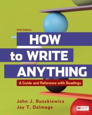 How To Write Anything, With Readings 5th