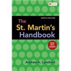 St. Martin's Handbook With 2021 Mla Update 9th