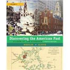 Discovering the American Past: A Look at the Evidence, Volume I: To 1877 8th