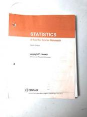 Statistics: A Tool for Social Research 