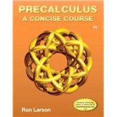 WebAssign for Larson's Precalculus: A Concise Course 3rd