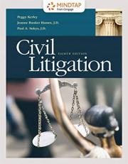 Civil Litigation - MindTap (1 Term) Access Card