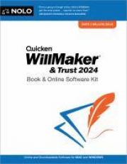 Quicken Willmaker and Trust 2024 : Book and Online Software Kit 24th