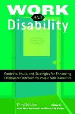 Work and Disability : Contexts, Issues, and Strategies for Enhancing Employment Outcomes for People with Disabilities (Danish Edition) 3rd