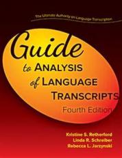 Guide to Analysis of Language Transcripts 