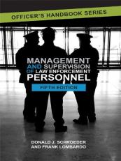 Management and Supervision Law Enforcement Personnel 5th