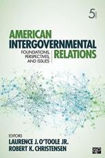 American Intergovernmental Relations : Foundations, Perspectives, and Issues 5th