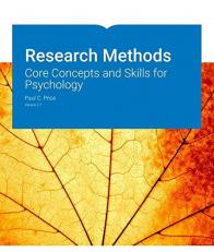 Research Methods: Core Concepts and Skills for Psychology Version 2.1