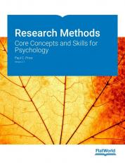 Research Methods: Core Concepts and Skills for Psychology v2.1