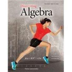 Discovering Algebra third Edition